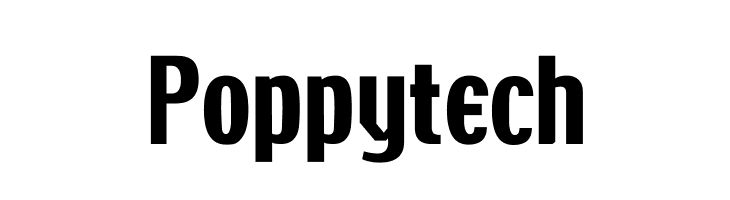 Poppytech  Frei Schriftart Herunterladen