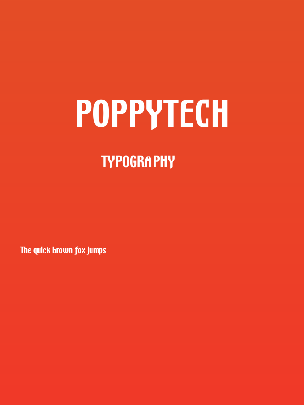 Poppytech Poster