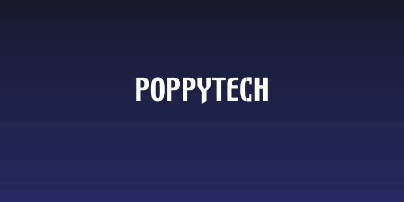 Poppytech Social Header
