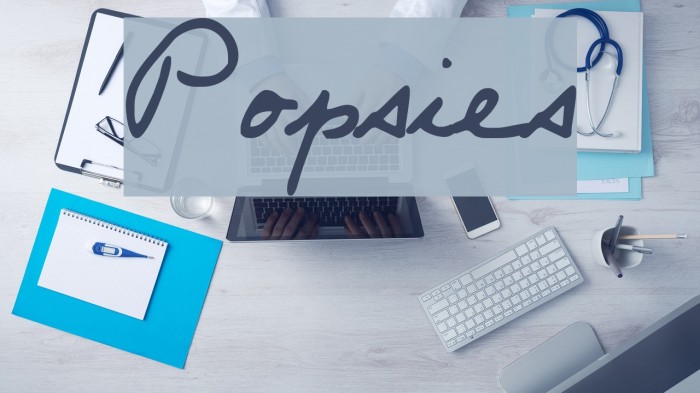 Popsies Font examples