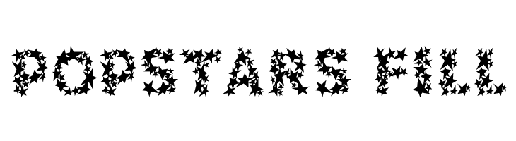 Popstars Fill  Frei Schriftart Herunterladen