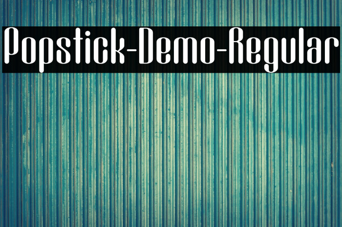Popstick-Demo-Regular Example 2