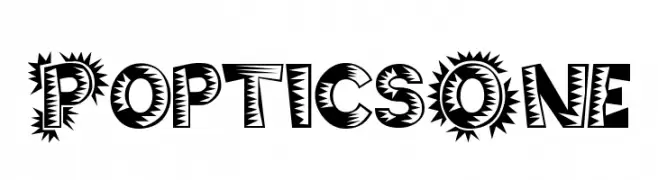 PopticsOne  フリーフォントのダウンロード