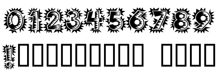 PopticsOneExtras Font OTHER CHARS