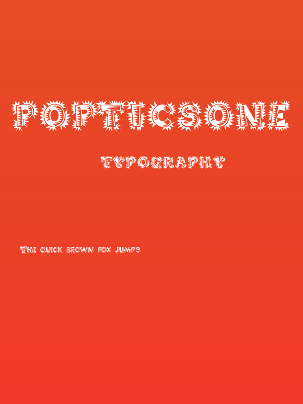 PopticsOne Poster