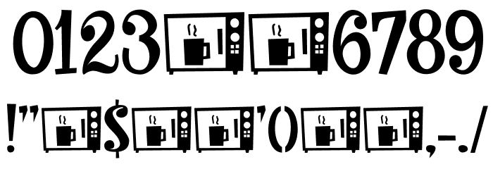 Popty Ping DEMO Regular Font OTHER CHARS