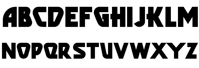 Popular Cafe NF Font LOWERCASE