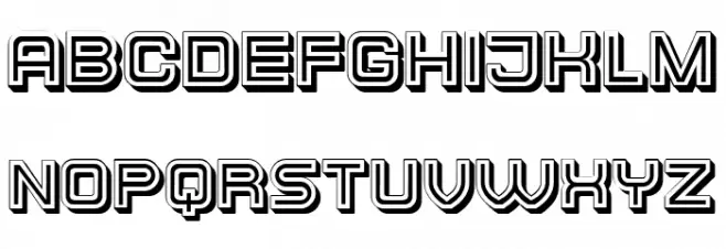 Popular College Шрифта ВЕРХНИЙ