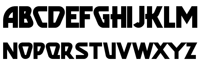 PopularCafeAA Font LOWERCASE