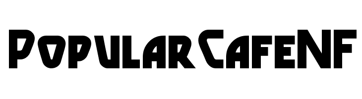 PopularCafeNF  免费字体下载