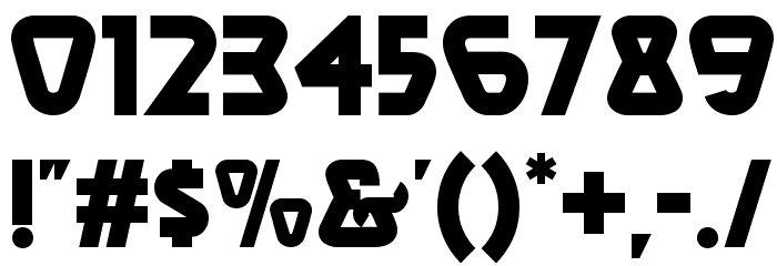 PopularCafeNF Font OTHER CHARS