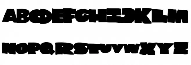 PopularCulture Schriftart Groß