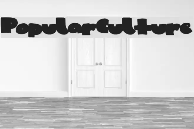 PopularCulture Font examples