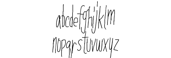 PopularInvite Font LOWERCASE