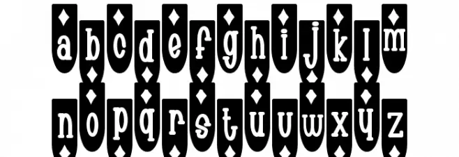 Populuxe Deemonds Schriftart Groß
