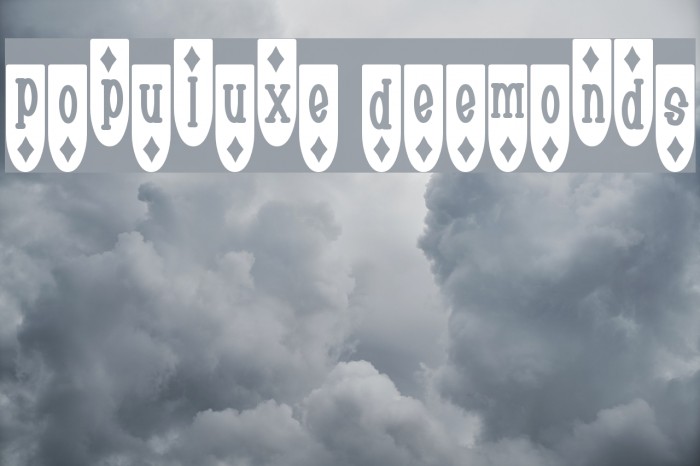 Populuxe Deemonds Example 3