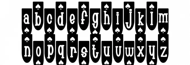 Populuxe Spade 字体 小写