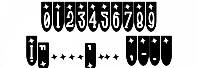 Populuxe Trink Font OTHER CHARS