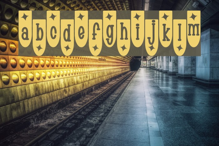 Populuxe Trink Font examples