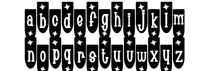 Populuxe Trink Font LOWERCASE