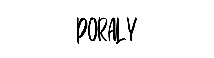 Poraly  Frei Schriftart Herunterladen