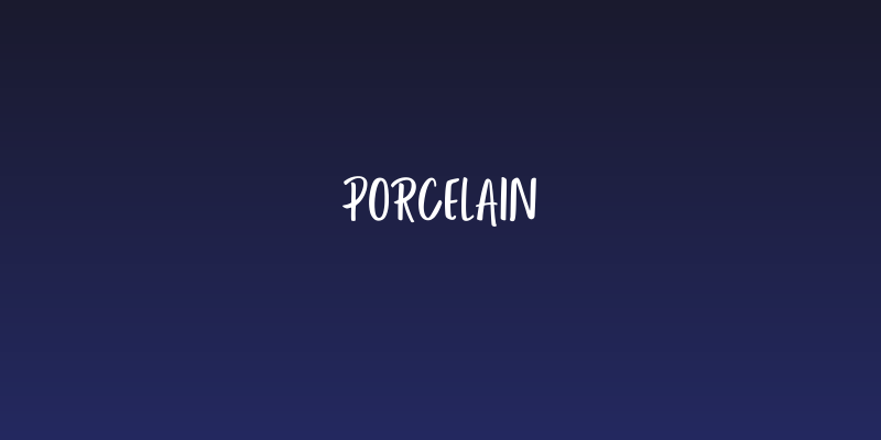 Porcelain Social Header