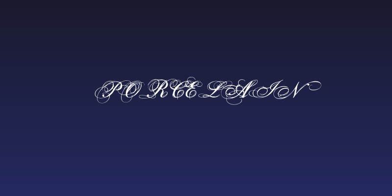 Porcelain Social Header