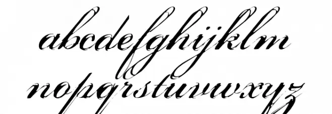 Porcelain 字体 小写