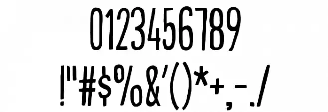 PorceleinaDEMO Font OTHER CHARS