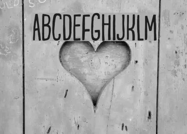 PorceleinaDEMO Font examples