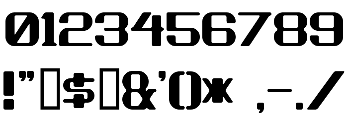 Porhythm Font OTHER CHARS
