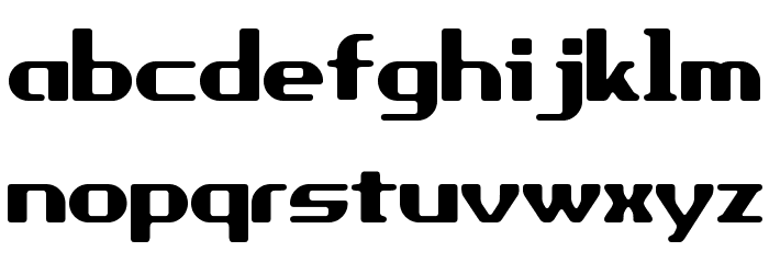 Porhythm Font LOWERCASE