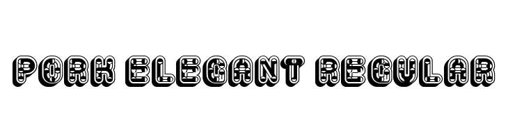 Pork Elegant Regular  フリーフォントのダウンロード