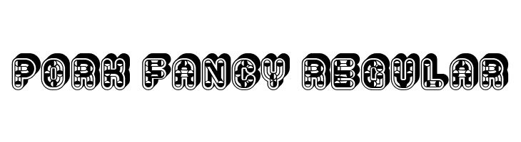 Pork Fancy Regular  フリーフォントのダウンロード