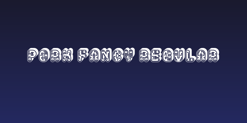 Pork Fancy Regular Social Header