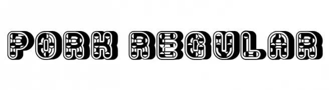 Pork Regular  免费字体下载