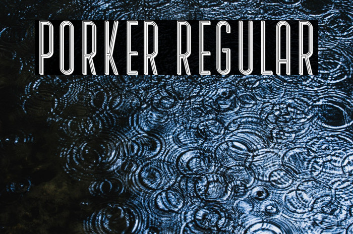 Porker Regular Example 2