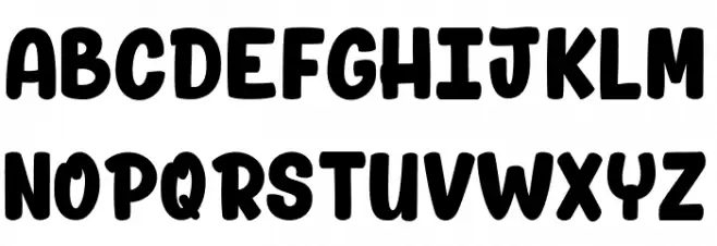 Porko_PersonalUseOnly Schriftart Groß