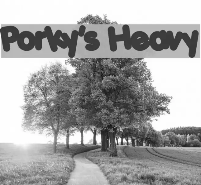 Porky's Heavy examples