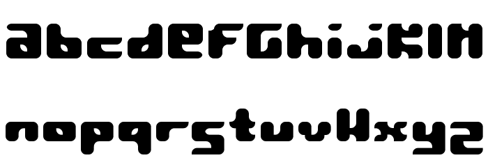 Pormask 2039 Font LOWERCASE