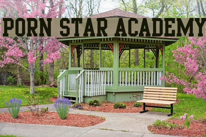 Porn Star Academy Font examples