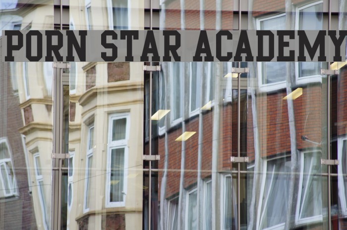 Porn Star Academy Font examples