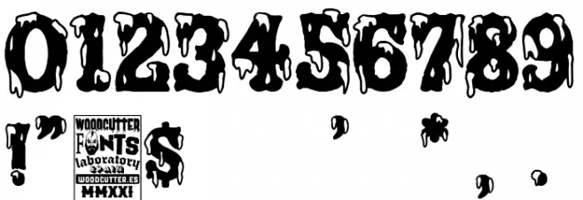 Porno Circus Font OTHER CHARS