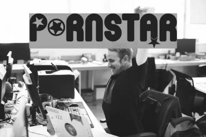 Pornstar Font examples