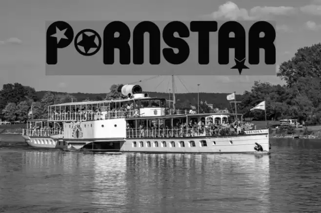 Pornstar Font examples