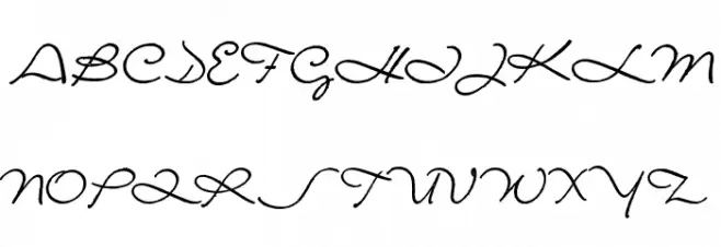 Porosa Font UPPERCASE