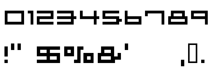Porpoise Font OTHER CHARS