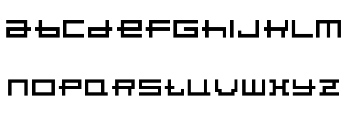 Porpoise Font LOWERCASE