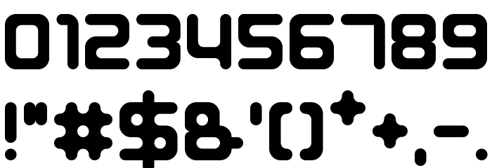 Porque Regular Font OTHER CHARS