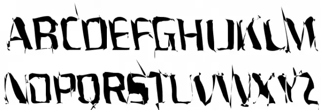 Porrblaska Schriftart Groß